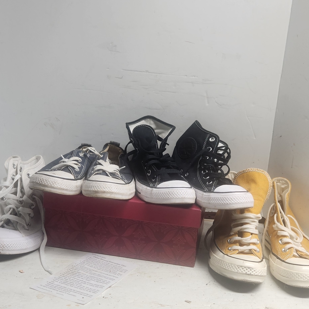 Converse Chuck Taylor All Star Sneakers $25 EACH PAIR SIZE 7 LADIES